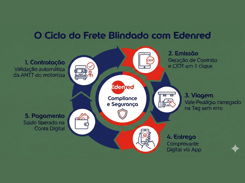 O Ciclo do Frete Blindado com Edenred - Erros Comuns na Gestão de Frete: Como Evitá-los